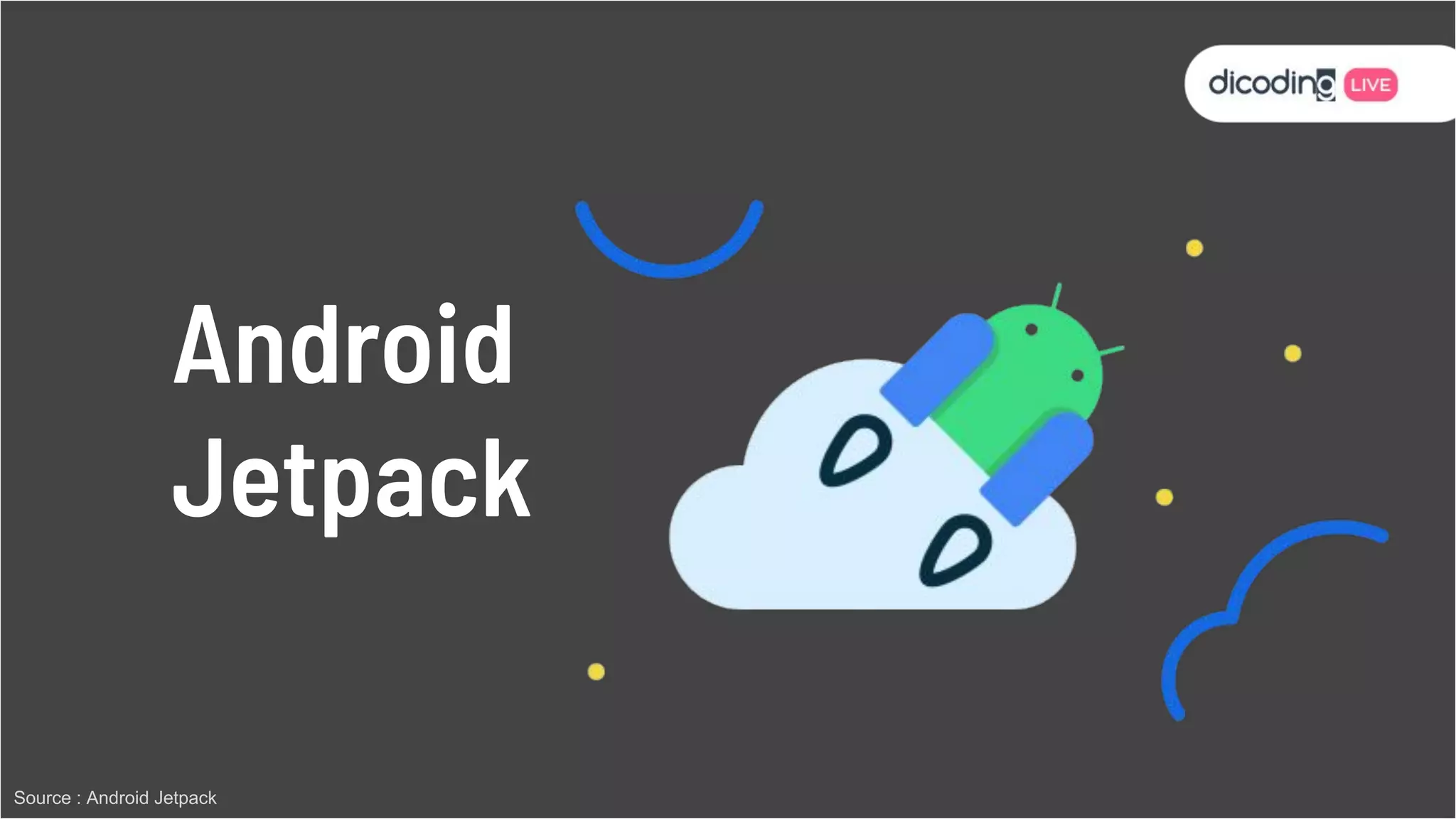 Android
Jetpack
Source : Android Jetpack
 