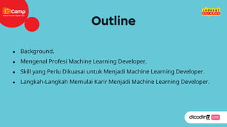 Memulai Karir Sebagai Machine Learning Developer Tia Dwi Setiani Pdf