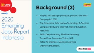 Memulai Karir Sebagai Machine Learning Developer Tia Dwi Setiani Pdf