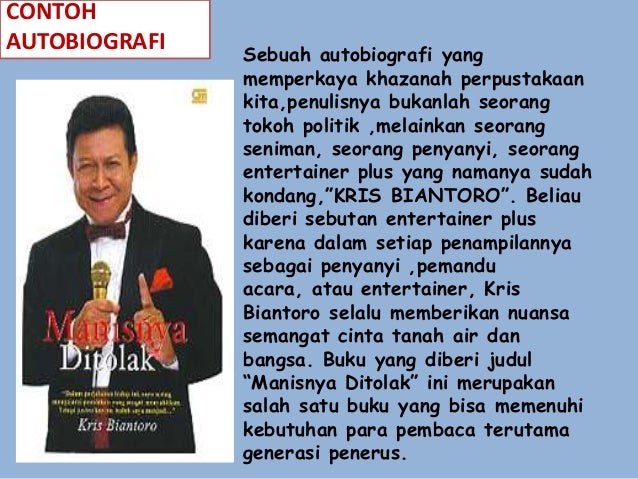 Contoh Biografi Penulis Buku Pelajaran Contoh Biodata Biasa Kimcil