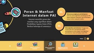 Tugas PPT Memanfaatkan Internet pada PAI | PPTX