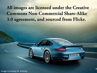 All images are licensed under the Creative Commons Non-Commercial Share-Alike 3.0 agreement, and sourced from Flickr.Image Courtesy of: Antorip