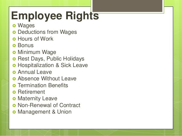 Slide presentation employment law in malaysia