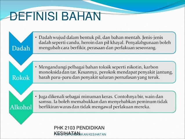 Slide Presentation Penyalahgunaan Bahan Ppt