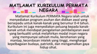 HALA TUJU PENDIDIKAN PRASEKOLAH DAN SWASTA | PPTX