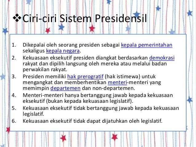 Sistem Pemerintahan Sistem Pemerintahan