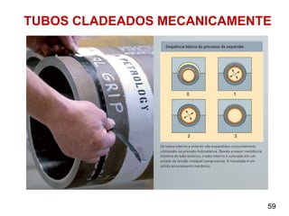 59
TUBOS CLADEADOS MECANICAMENTE
 