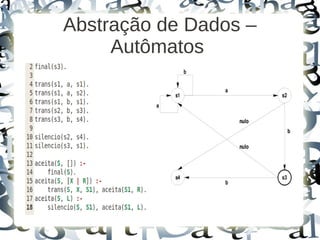 Abstração de Dados –
     Autômatos
 