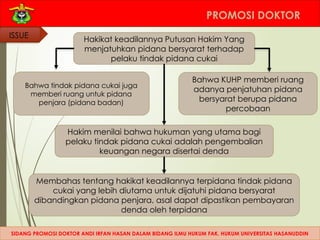 Hakikat Keadilan dalam Penjatuhan Pidana Bersyarat Tindak Pidana Cukai ...