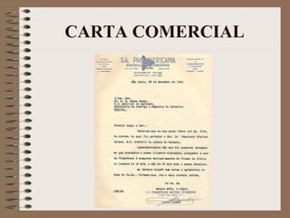 CARTA COMERCIAL
 