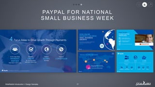 PAYPAL FOR NATIONAL
SMALL BUSINESS WEEK
ݺߣRabbit Introduction > Design Samples 17
 