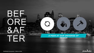 BEF
ORE
&AF
TER
ݺߣRabbit Introduction > Before & After 9
A PEEK AT OUR UNIVERSE OF
DESIGN
 