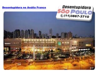 Desentupidora no Anália Franco
 