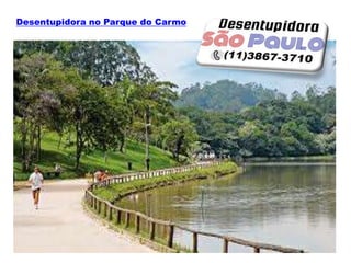 Desentupidora no Parque do Carmo
 