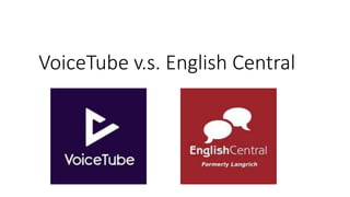 VoiceTube v.s. English Central
 