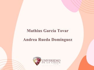 Mathius García Tovar
Andrea Rueda Domínguez
 