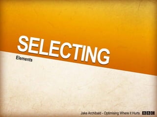 JavaScript - Optimising Where it Hurts (Jake Archibald)