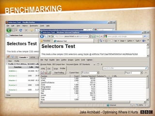 JavaScript - Optimising Where it Hurts (Jake Archibald)
