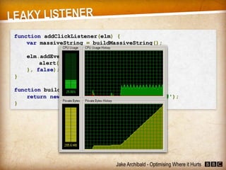 JavaScript - Optimising Where it Hurts (Jake Archibald)
