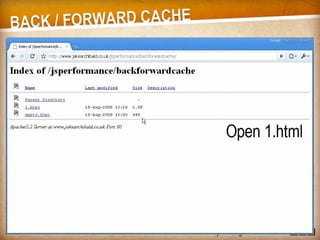 JavaScript - Optimising Where it Hurts (Jake Archibald)