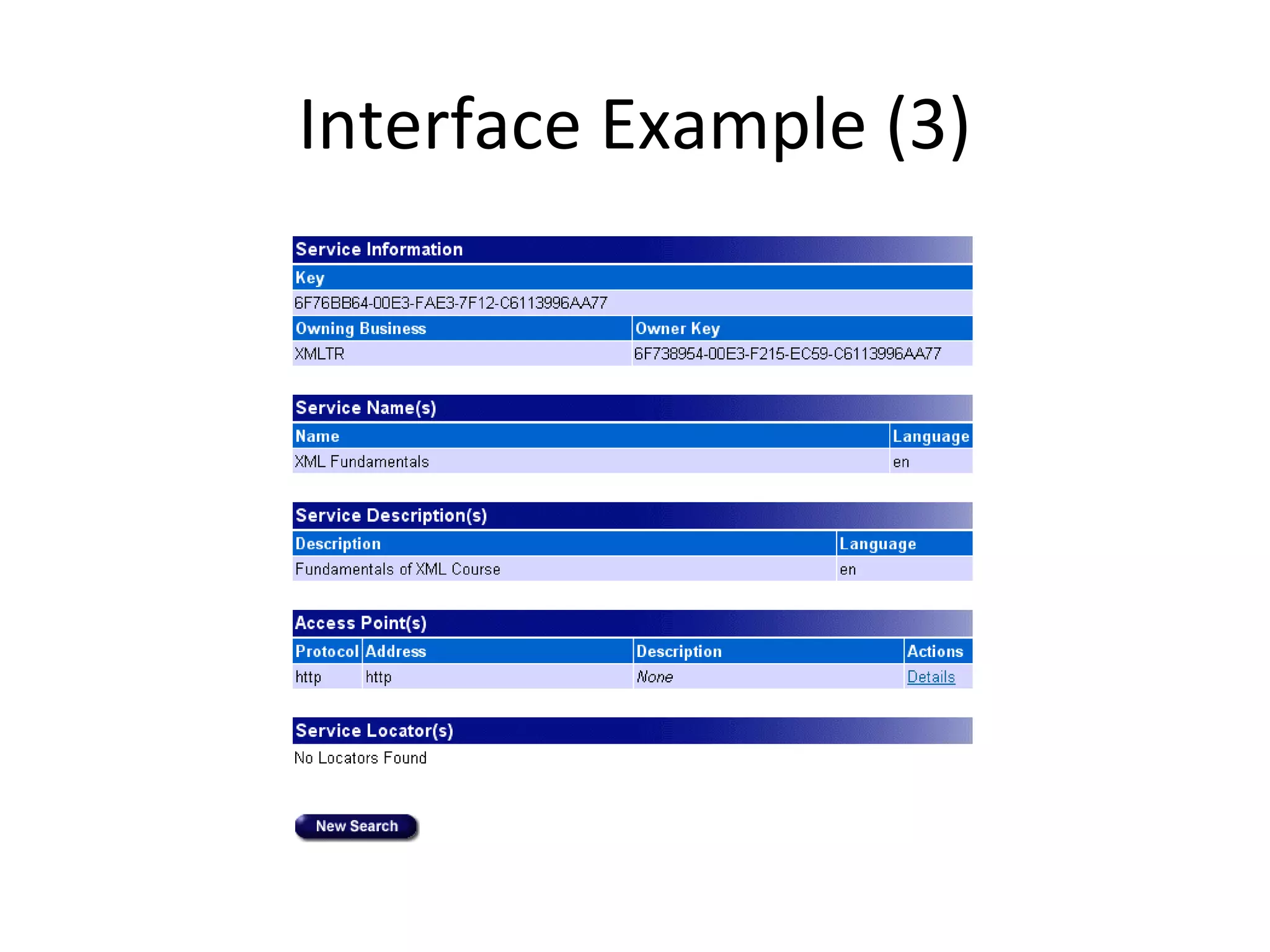 Interface Example (3)
 