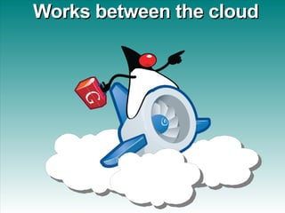 Works between the cloud 