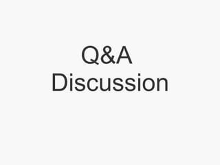 Q&A  Discussion 