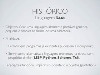 Comparativo entre Go e Lua | KEY