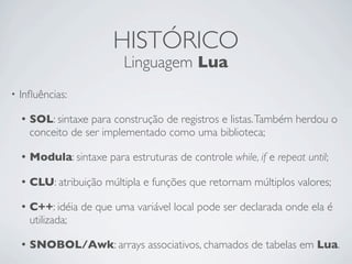 Comparativo entre Go e Lua | KEY