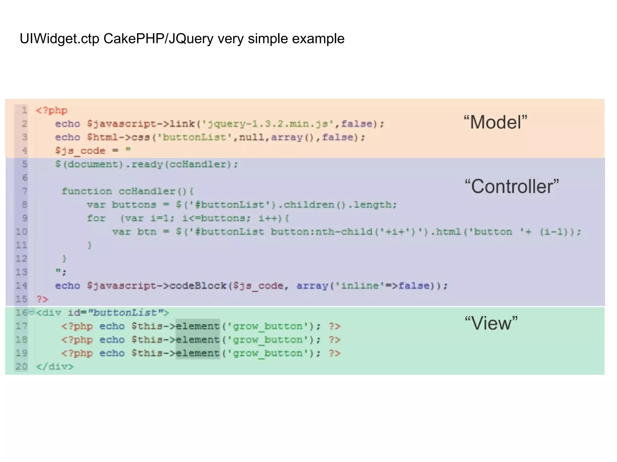 UIWidget.ctp CakePHP/JQuery very simple example 