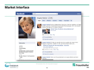 Market Interface




                   © Fraunhofer IAO, IAT Universität Stuttgart


                                       11
 
