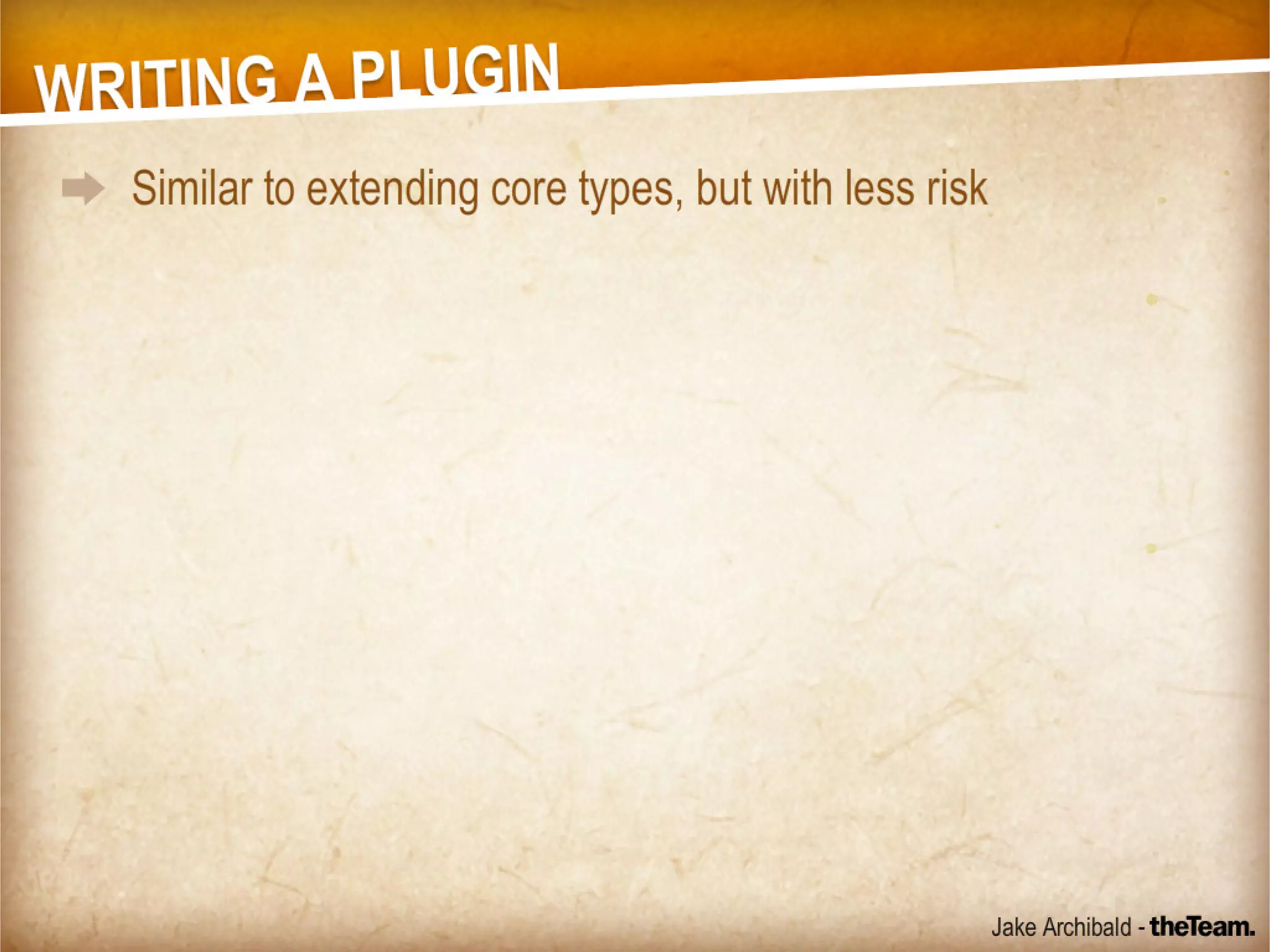 Reusable Code - For Good or For Awesome!