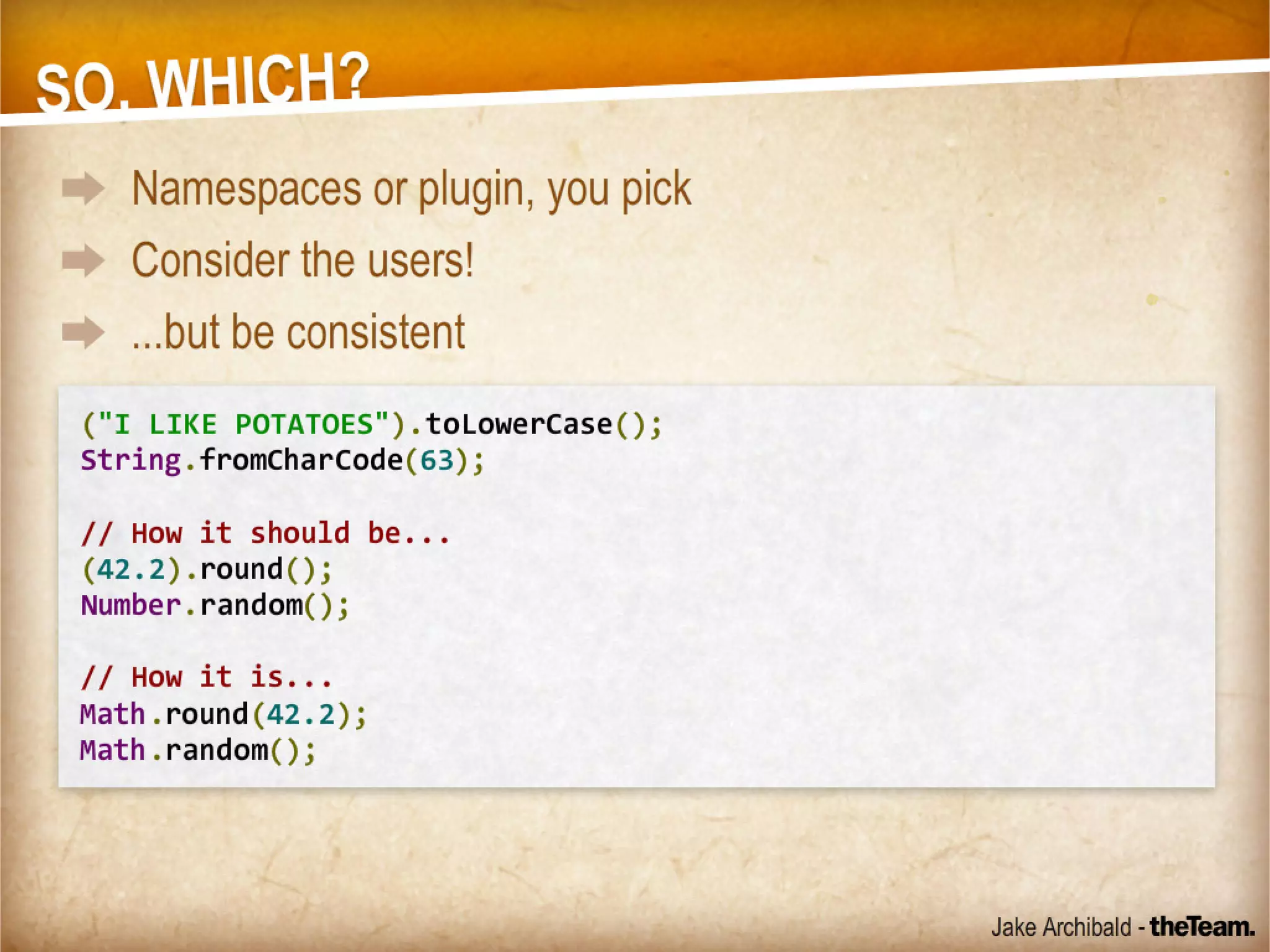 Reusable Code - For Good or For Awesome!