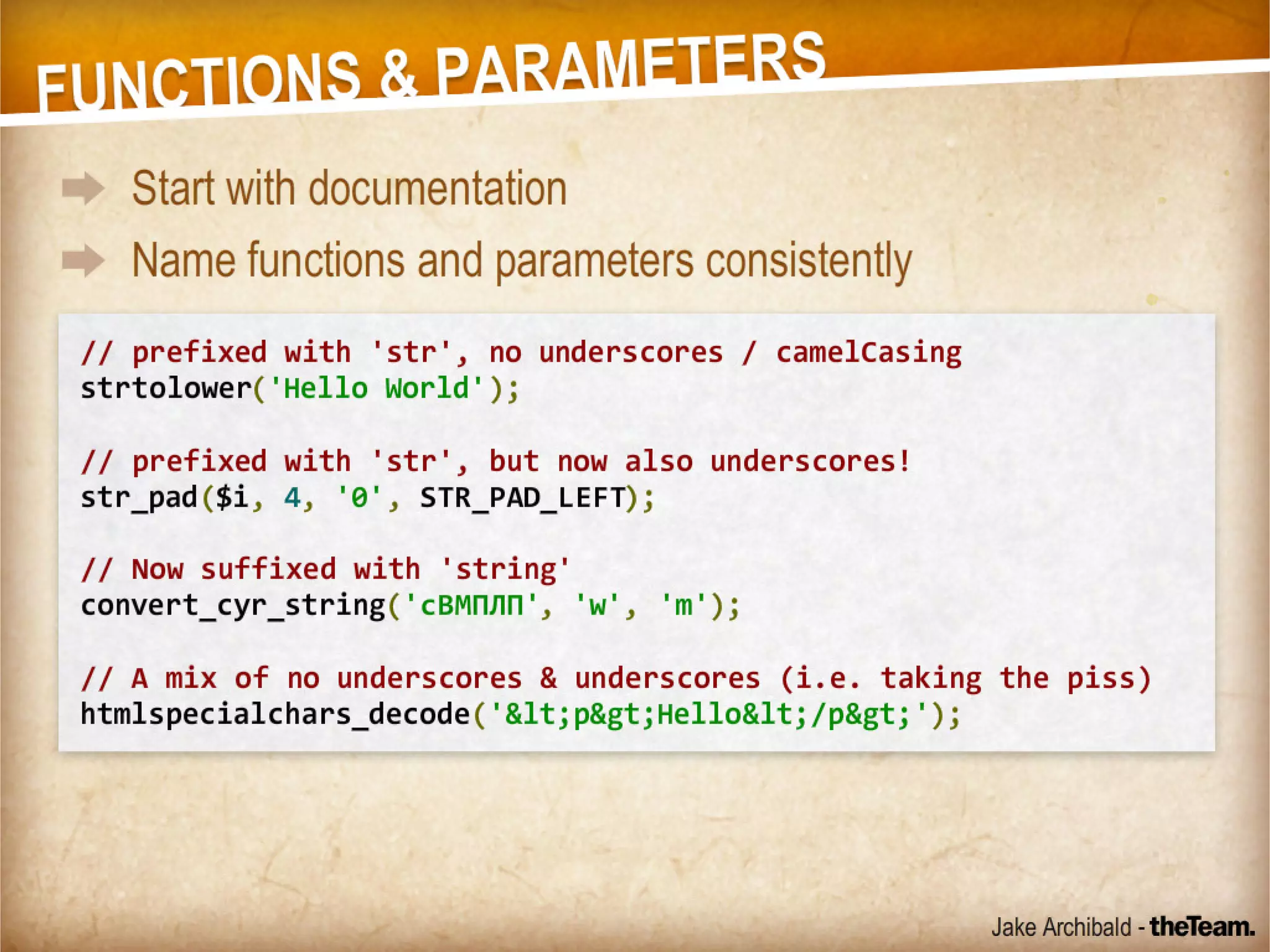 Reusable Code - For Good or For Awesome!