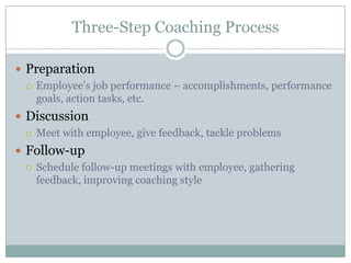 Coaching in the Workplace | PPTX
