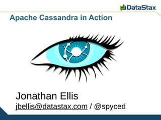 Apache Cassandra in Action




 Jonathan Ellis
 jbellis@datastax.com / @spyced
 