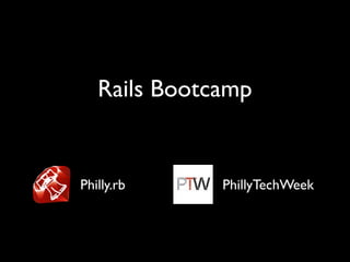 Rails Bootcamp


Philly.rb     PhillyTechWeek
 
