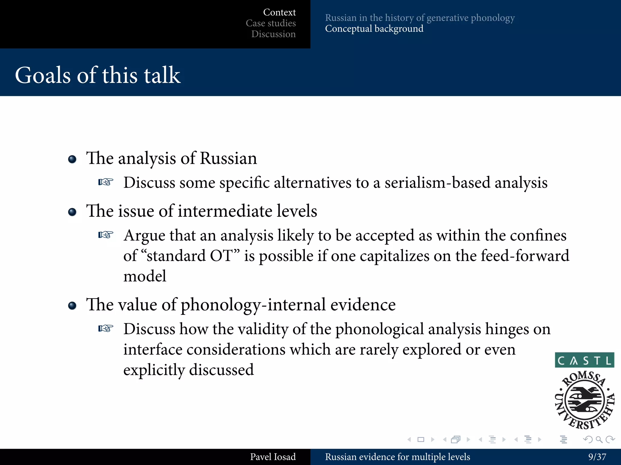 Where do the levels come from?
         
