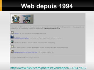 Web depuis 1994




http://www.flickr.com/photos/eyedropper/139647993/
 