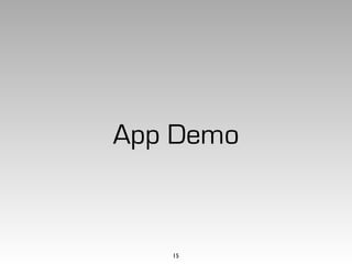App Demo


   15
 