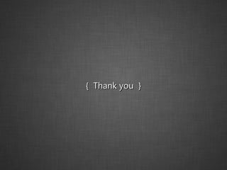 {  Thank you  } 