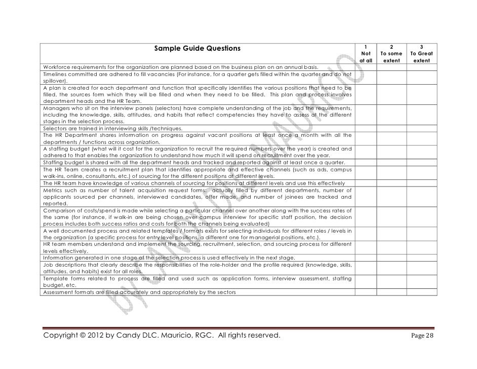 recruitment plan template