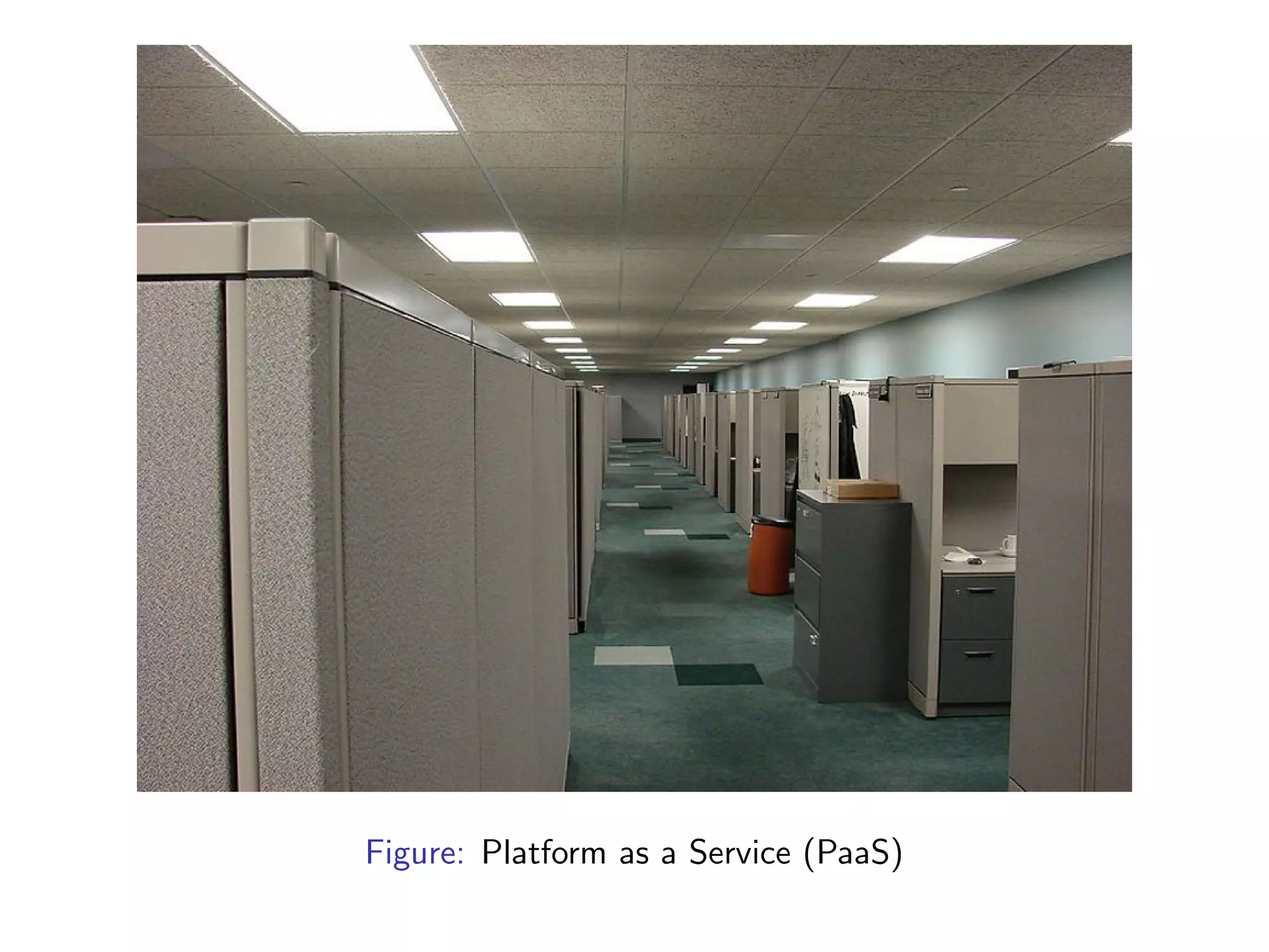 Figure: Platform as a Service (PaaS)
 