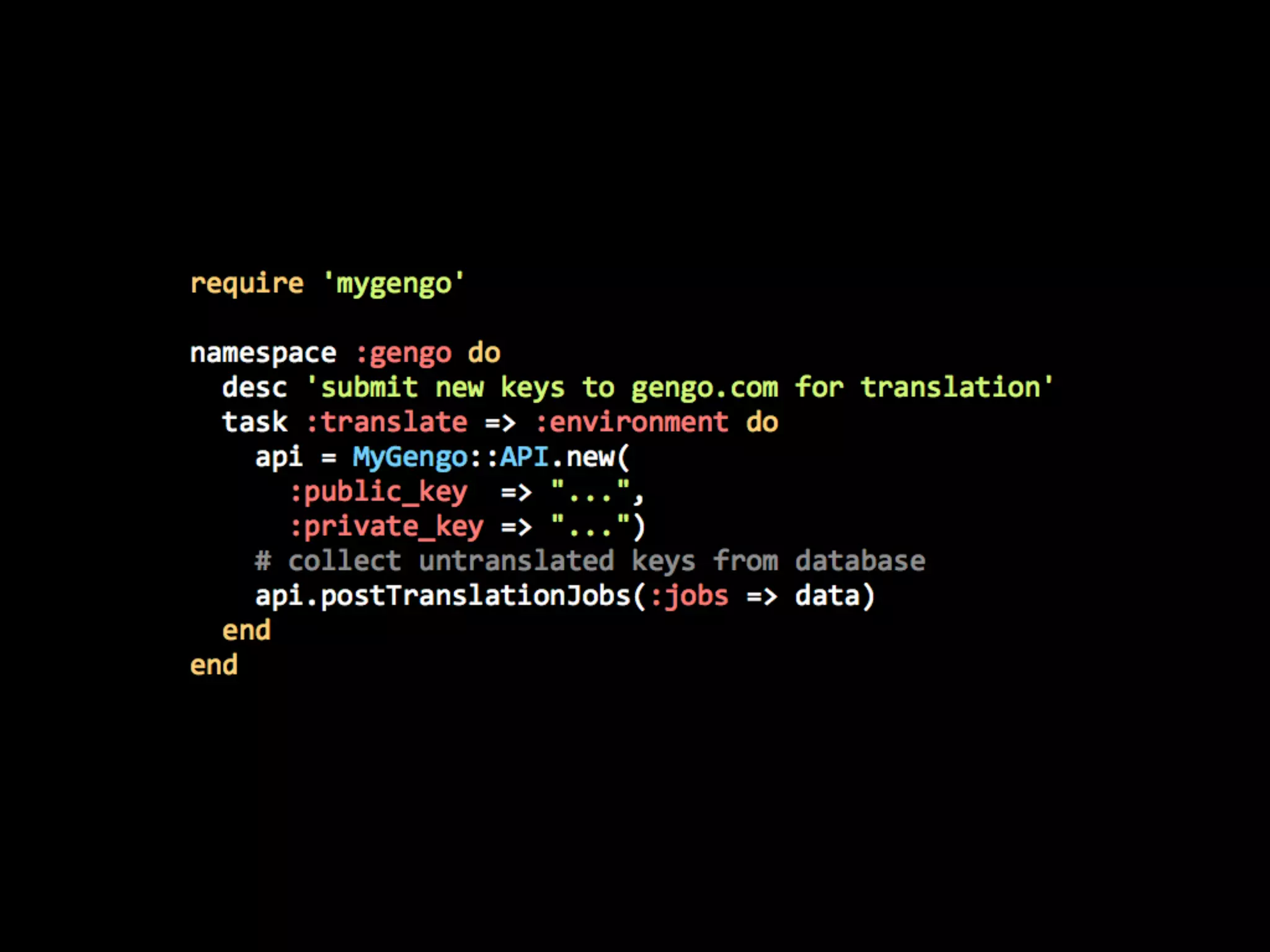Linguistic Potluck: Crowdsourcing localization with Rails