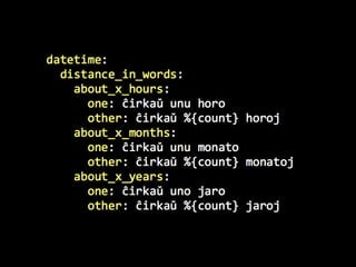 Linguistic Potluck: Crowdsourcing localization with Rails