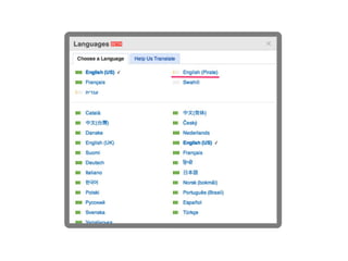 Linguistic Potluck: Crowdsourcing localization with Rails