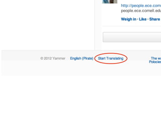 Linguistic Potluck: Crowdsourcing localization with Rails