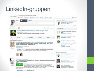 LinkedIn-gruppen
 