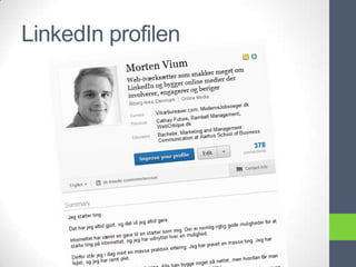 LinkedIn profilen
 