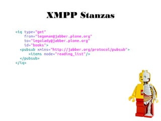 XMPP Stanzas
 